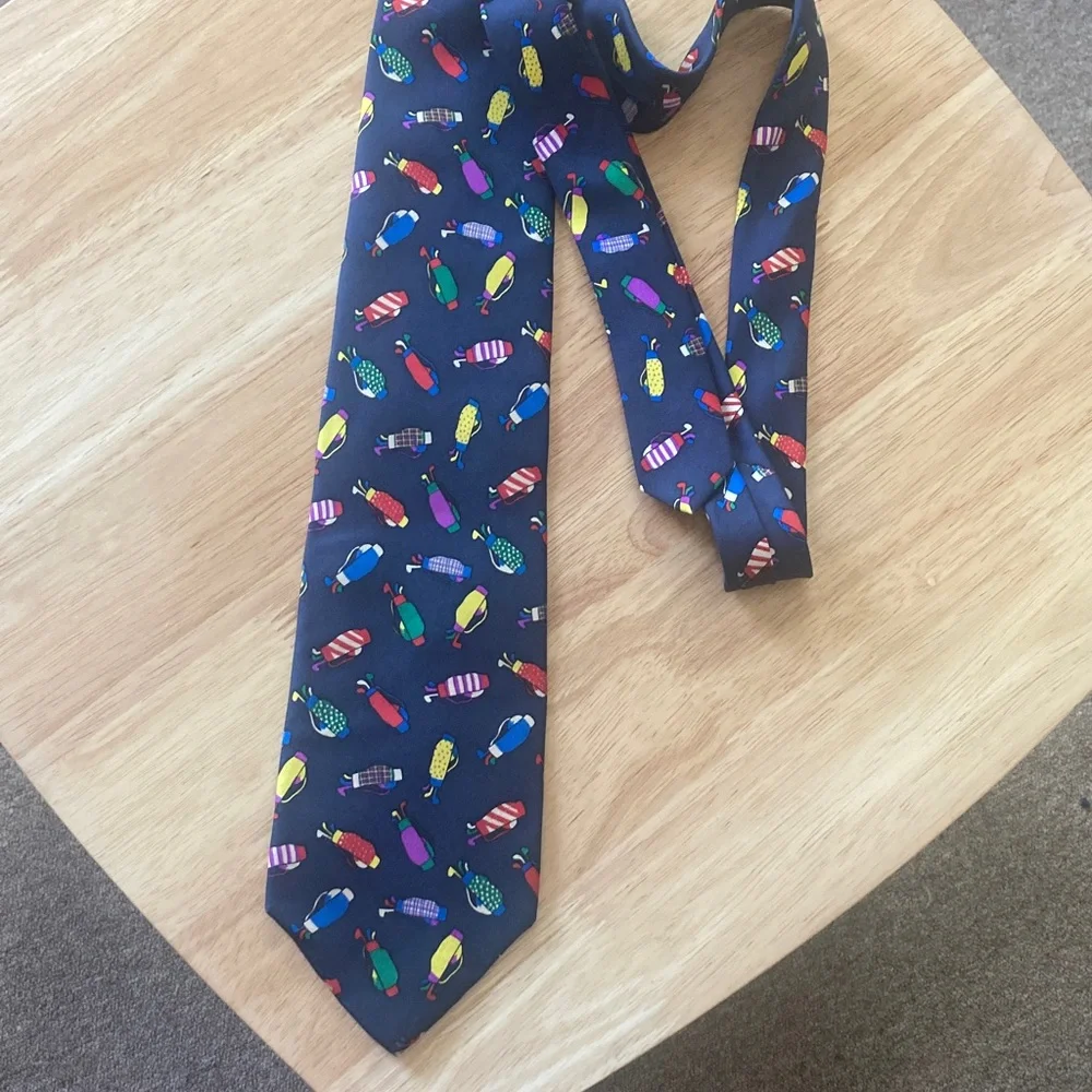 Alynn Vintage Golf Club Men's Tie - Picture 1 of 5